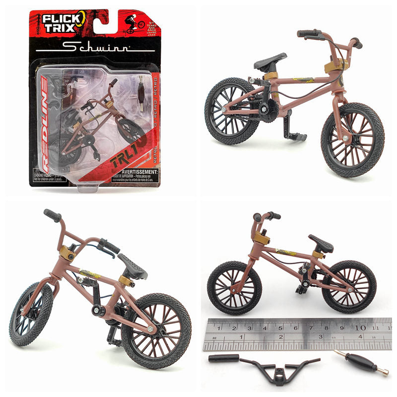 FLICK TRIX Miniature BMX Finger Bike PREMIUM DeathTrap Bicycle Toys Diecast Gift