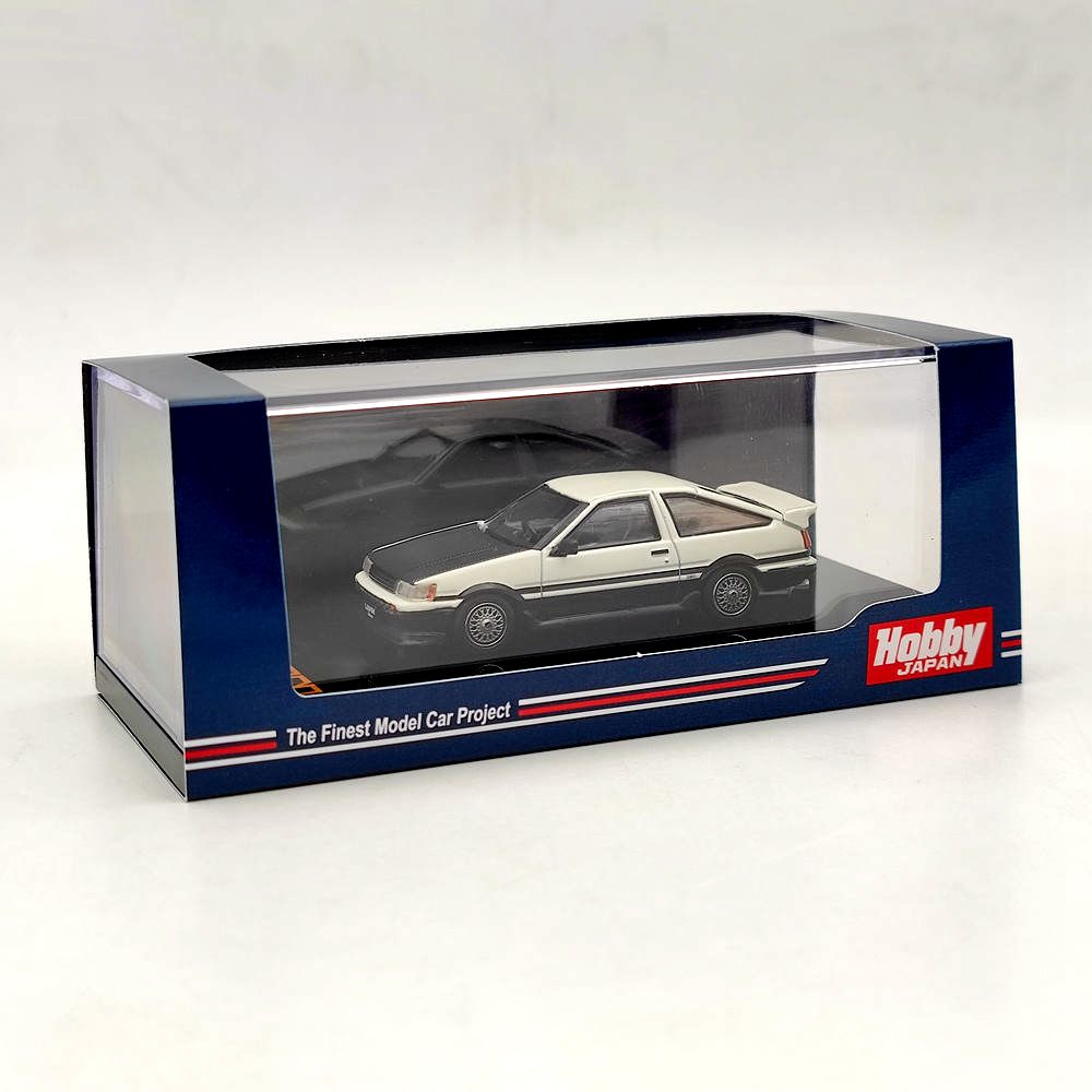 1/64 Hobby Japan LEVIN AE86 3 Door CUSTOM White HJ641037CWK Diecast Model Toys Car Limited Collection Gift