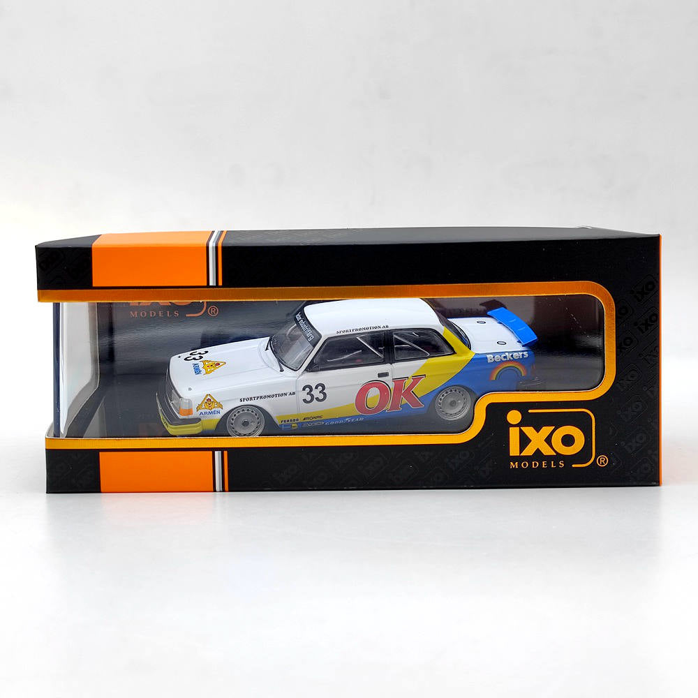 1/43 IXO VOLVO 240 #33 ANDERSSON/PETERSSON/LINDEN ETCC ZOLDER 1985 GTM153LQ DiecastToy Car Gift