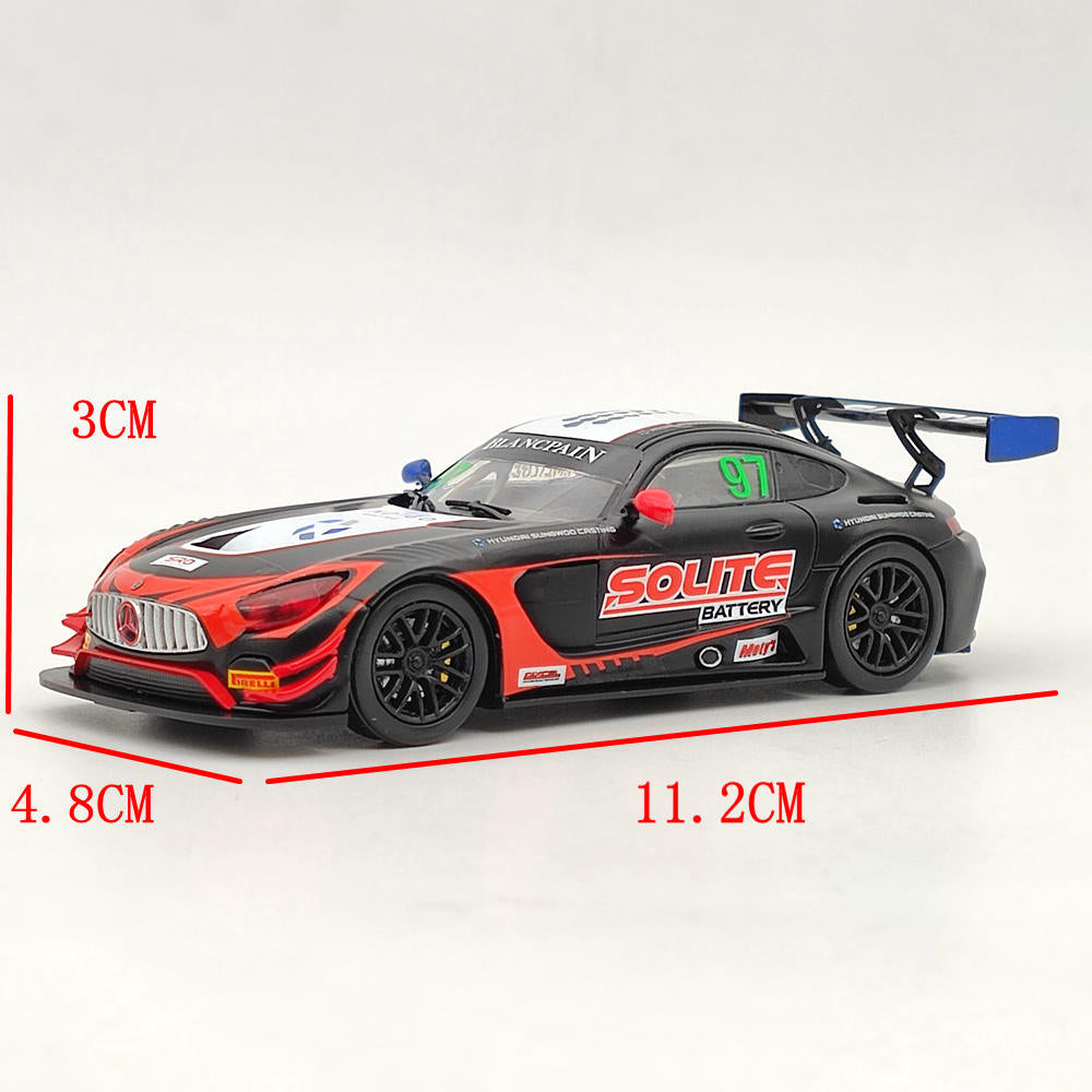 Solite 1:43 Mercedes Benz AMG GT3 2019 Blancpain GT World Challenge #97 Indigo