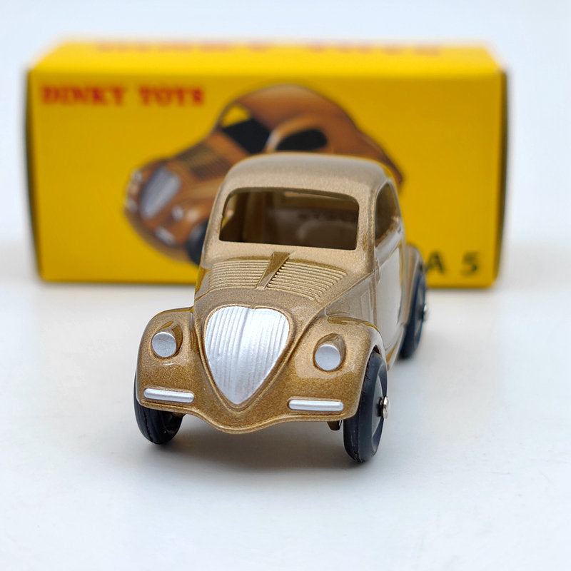 DeAgostini 1:43 Dinky Toys 35A Simca 5 Brown Metal Diecast Car Modèles Cadeaux Décorations