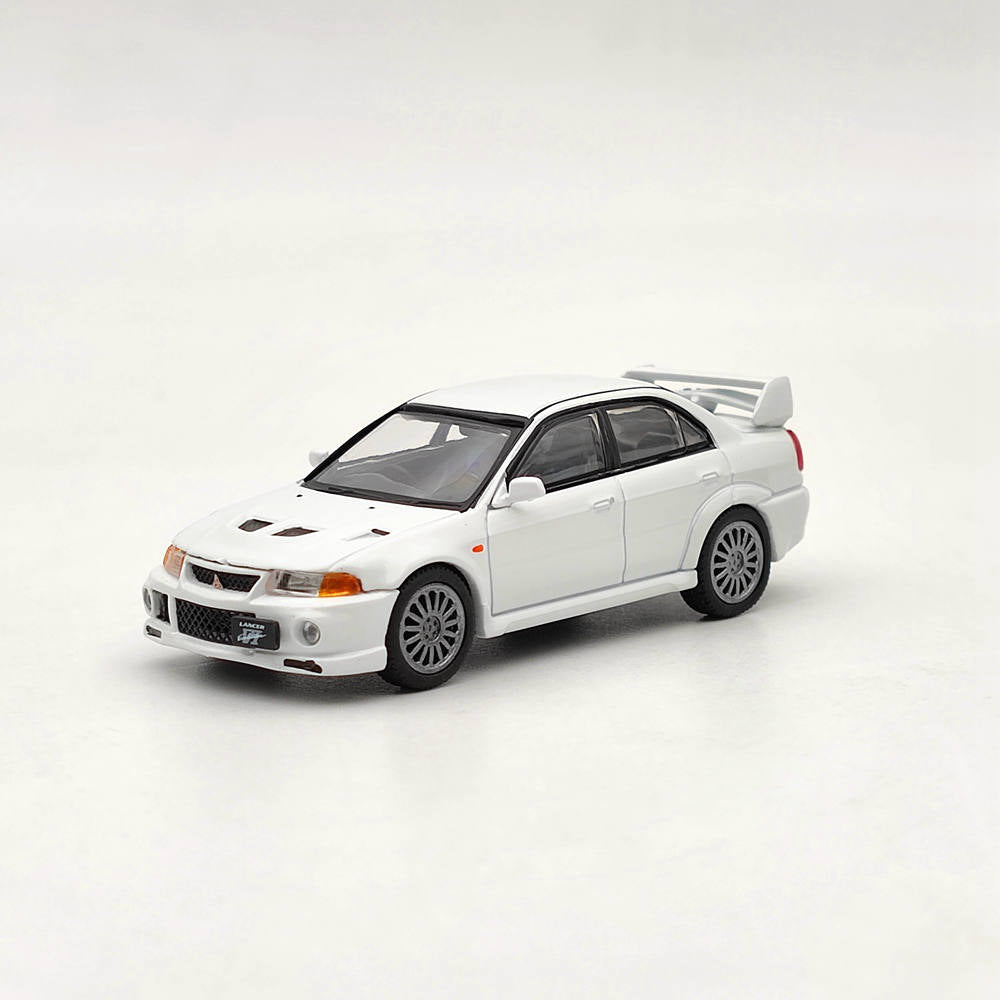 Hobby Japan 1:64 Mitsubishi Lancer GSR Evolution VI CP9A Modèles moulés sous pression Jouets Voiture Collection limitée Cadeau automatique
