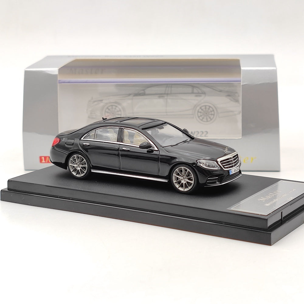 Master 1:64 Mercedes-Benz S450 W222 Jouets moulés sous pression Modèles de voitures Collection Cadeaux Édition limitée