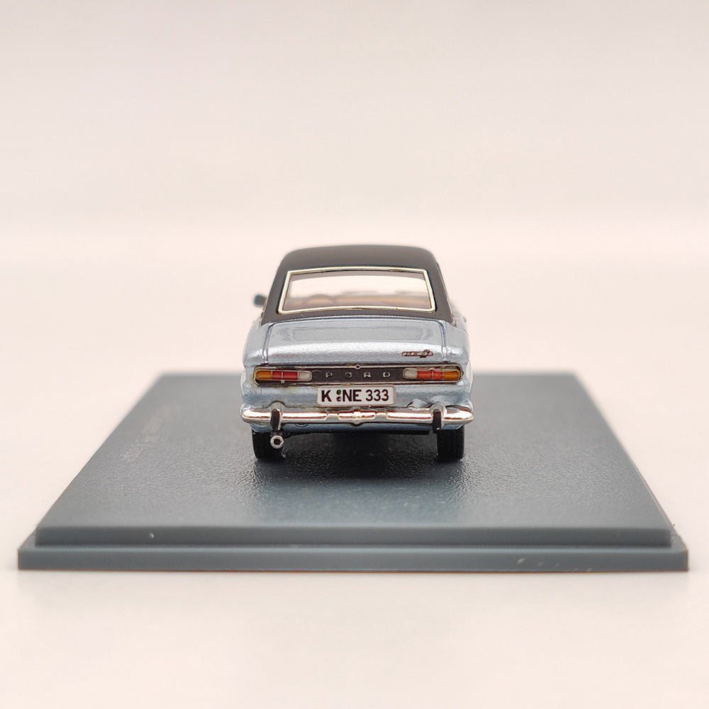 1/87 NEO SCALE MODELS Ford Taunus P6 Coupe Blue Resin Toy Car Limited Collection Gift
