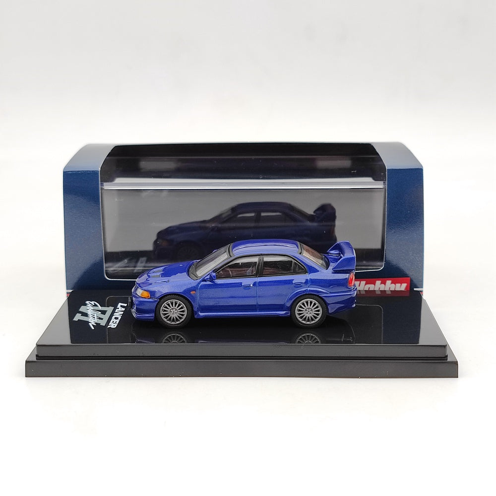 Hobby Japan 1:64 Mitsubishi Lancer GSR Evolution VI CP9A Modèles moulés sous pression Jouets Voiture Collection limitée Cadeau automatique