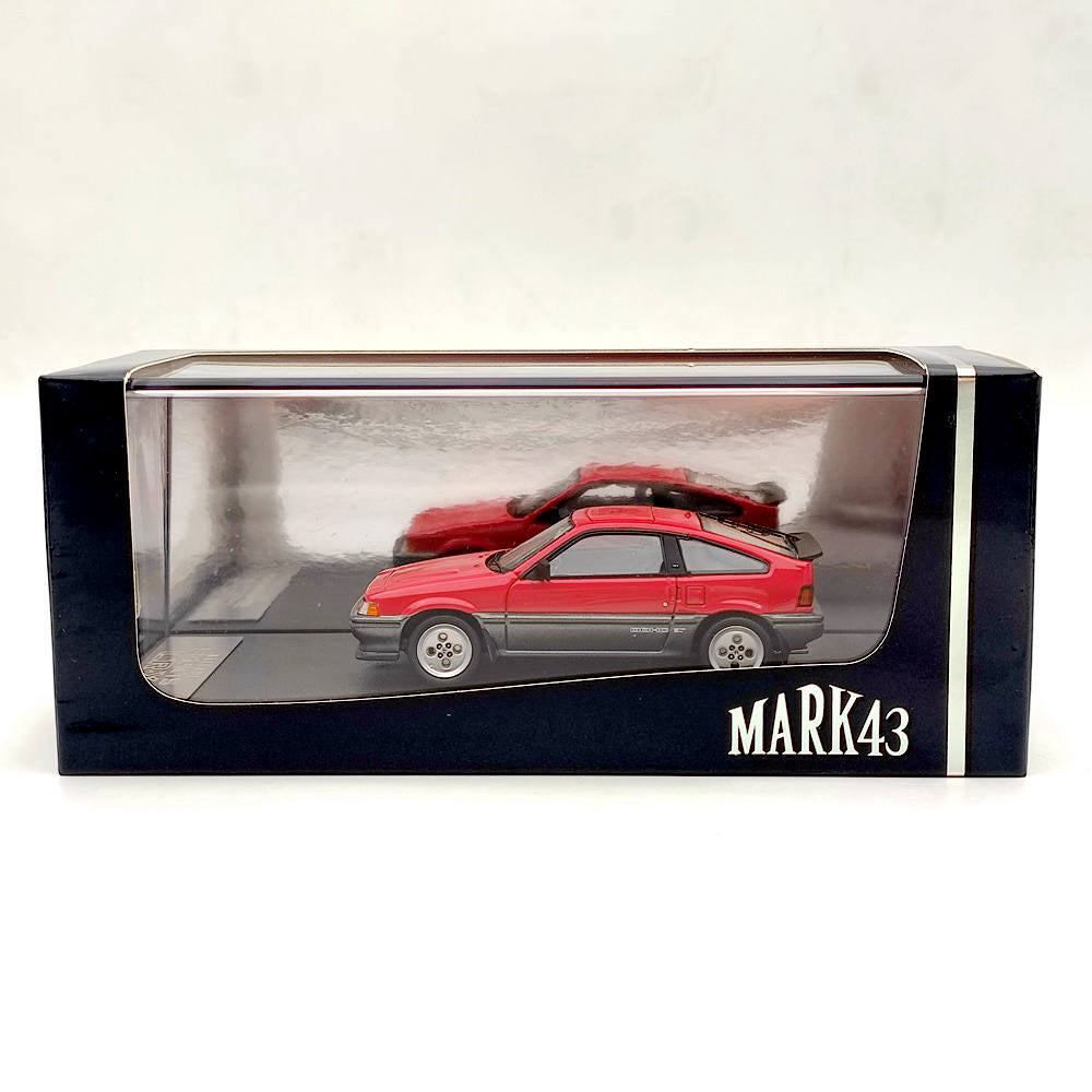 Modèle réduit de voiture en résine Mark43 1:43 Honda Ballade Sports CR-X Si AS Red PM4384R Collection limitée