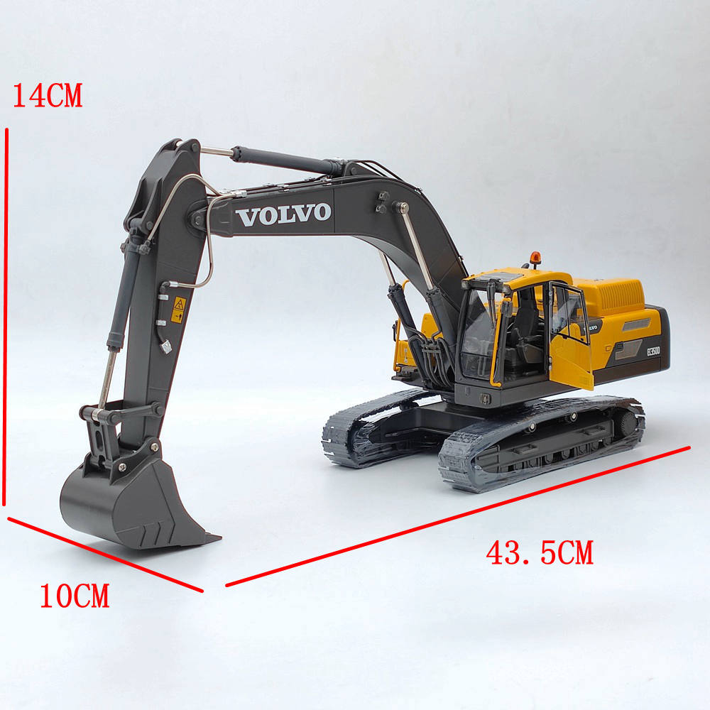 Modèle réduit VDM 1/32 Volvo EC350D Pelle sur chenilles moulée sous pression Neuf dans sa boîte d'origine Jouet Voiture Cadeau