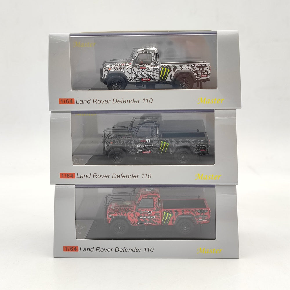 Master 1:64 Land Rover Pickup Claws Diecast Toys Car Models Limited Collection Gifts