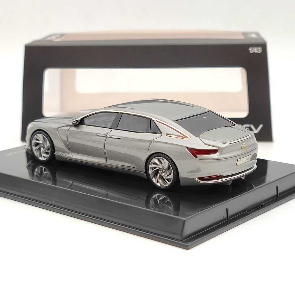Norev 1/43 2010 Citroën Metropolis Provence Moulage Argent Modèle de Voiture Moulé Sous Pression Collection Limitée Cadeau Auto
