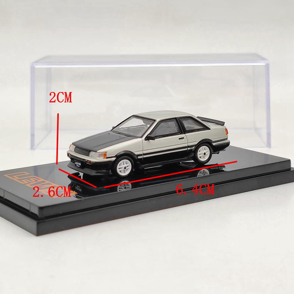 1/64 Hobby Japan TOYOTA COROLLA LEVIN AE86 2 portes TOM'S IGETA WHEEL HJ641035TSK Modèle moulé sous pression Jouets Voiture Collection limitée Cadeau