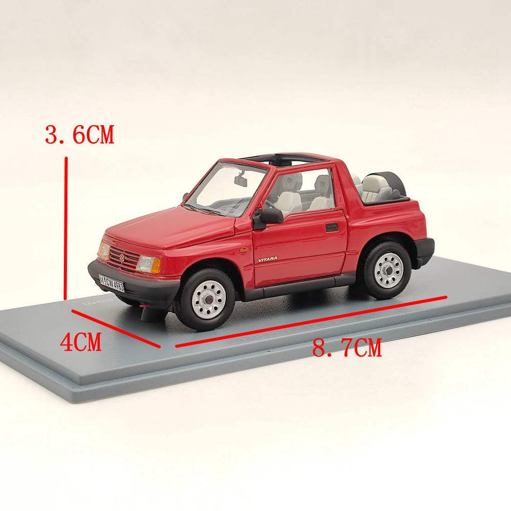 1/43 NEO SCALE MODELS Suzuki Vitara 1.6 JLX Cabriolet Red Resin Car Limited Collection
