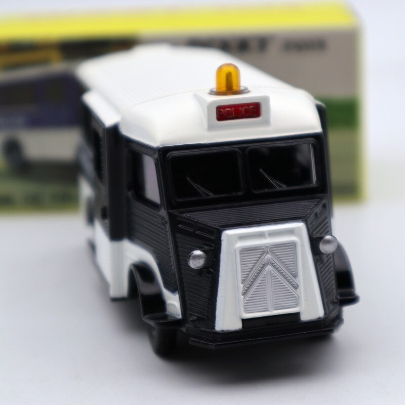 1:43 Atlas Dinky Toys 566 Citroen CURRUS Car DE Police Secours Deicast Models Toys Car Gift Collection Used