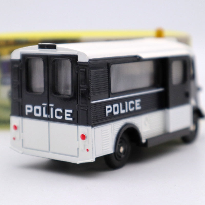 1:43 Atlas Dinky Toys 566 Citroen CURRUS Car DE Police Secours Deicast Models Toys Car Gift Collection Used
