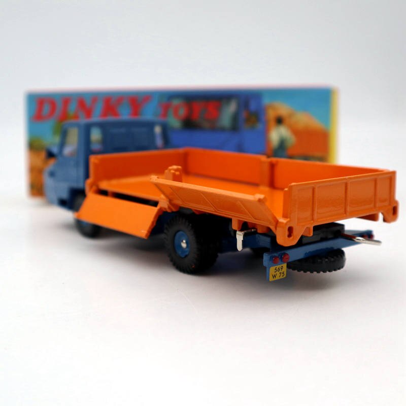 Atlas Dinky Toys 569 Berliet Stradair Benne Basculante Laterale Camion Modèles Moulés Sous Pression Auto Voiture Cadeau Collection