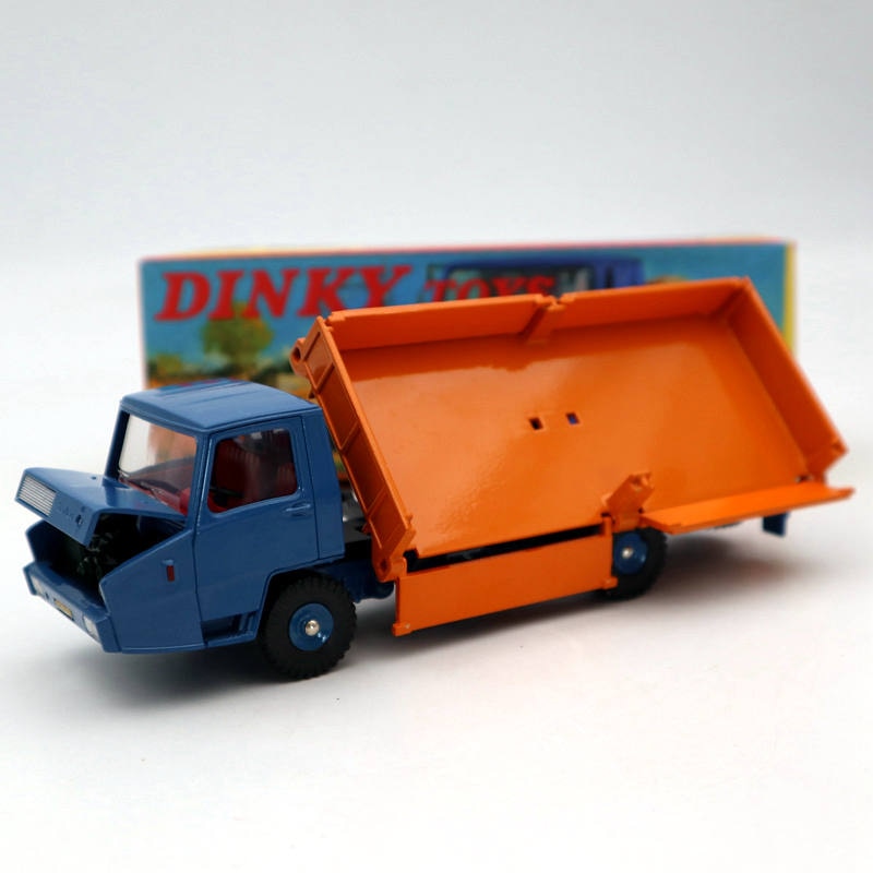 Atlas Dinky Toys 569 Berliet Stradair Benne Basculante Laterale Camion Modèles Moulés Sous Pression Auto Voiture Cadeau Collection