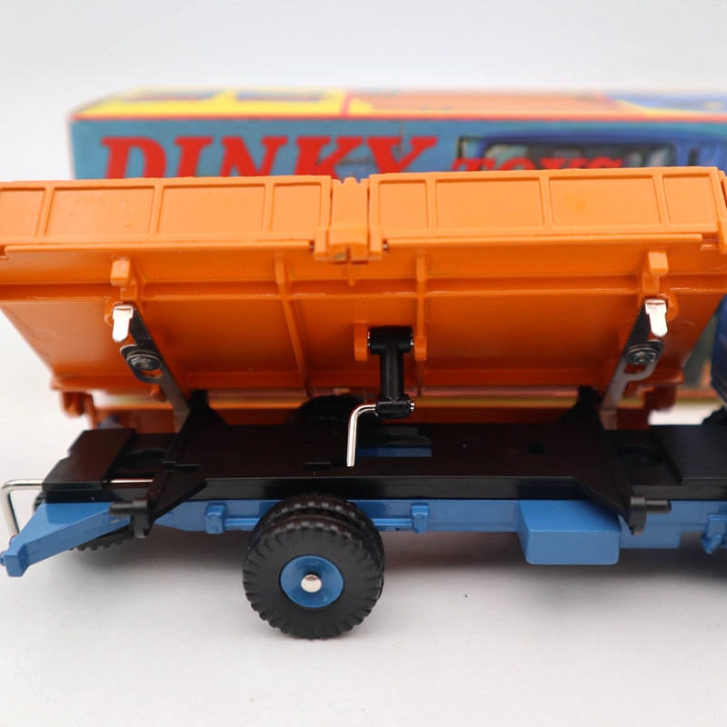 Atlas Dinky Toys 569 Berliet Stradair Benne Basculante Laterale Camion Modèles Moulés Sous Pression Auto Voiture Cadeau Collection