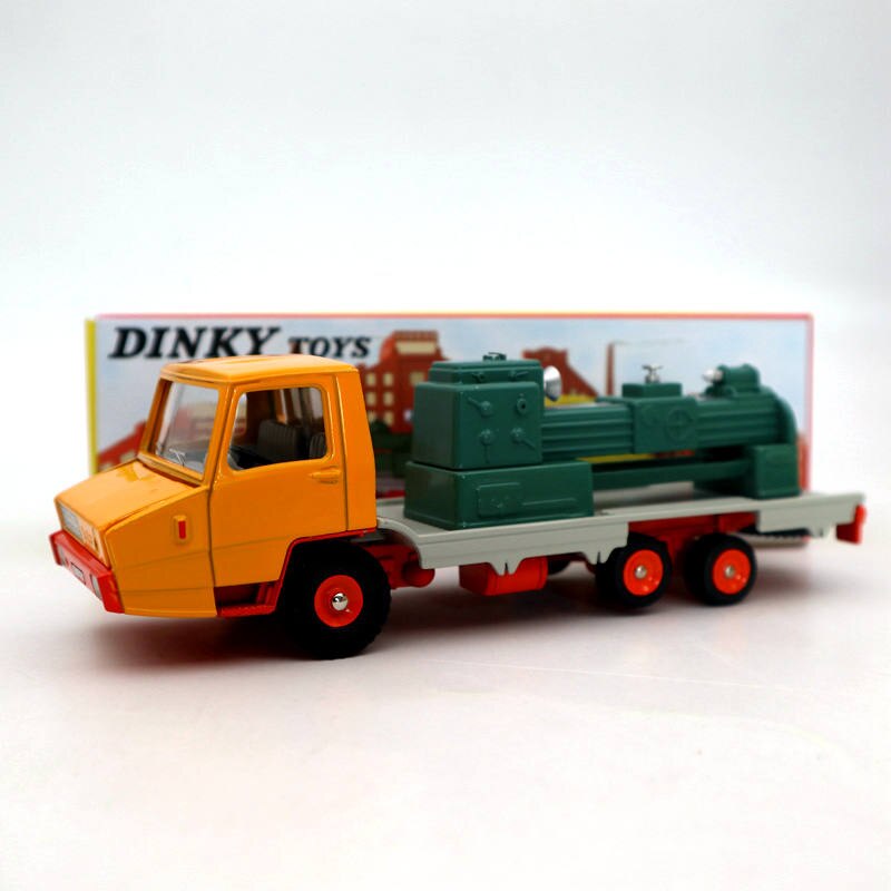 Atlas Dinky toys 569P Berliet Stradair Plateau Surbaisse Porte Machine
