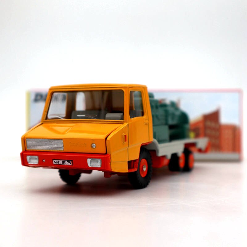 Atlas Dinky toys 569P Berliet Stradair Plateau Surbaisse Porte Machine Outil Prototype Truck Diecast Models Car Gift Collection