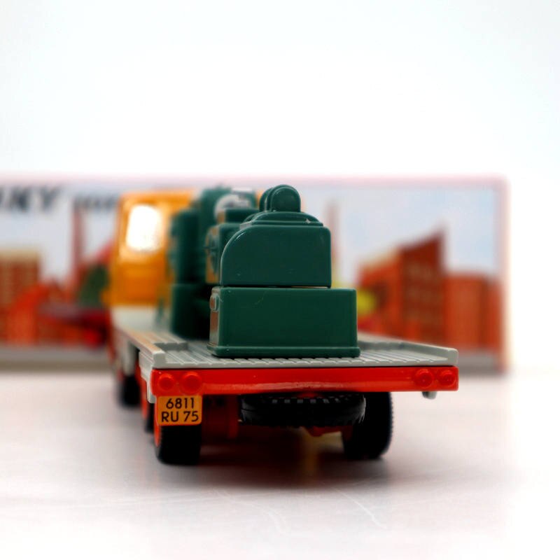 Atlas Dinky toys 569P Berliet Stradair Plateau Surbaisse Porte Machine Outil Prototype Truck Diecast Models Car Gift Collection