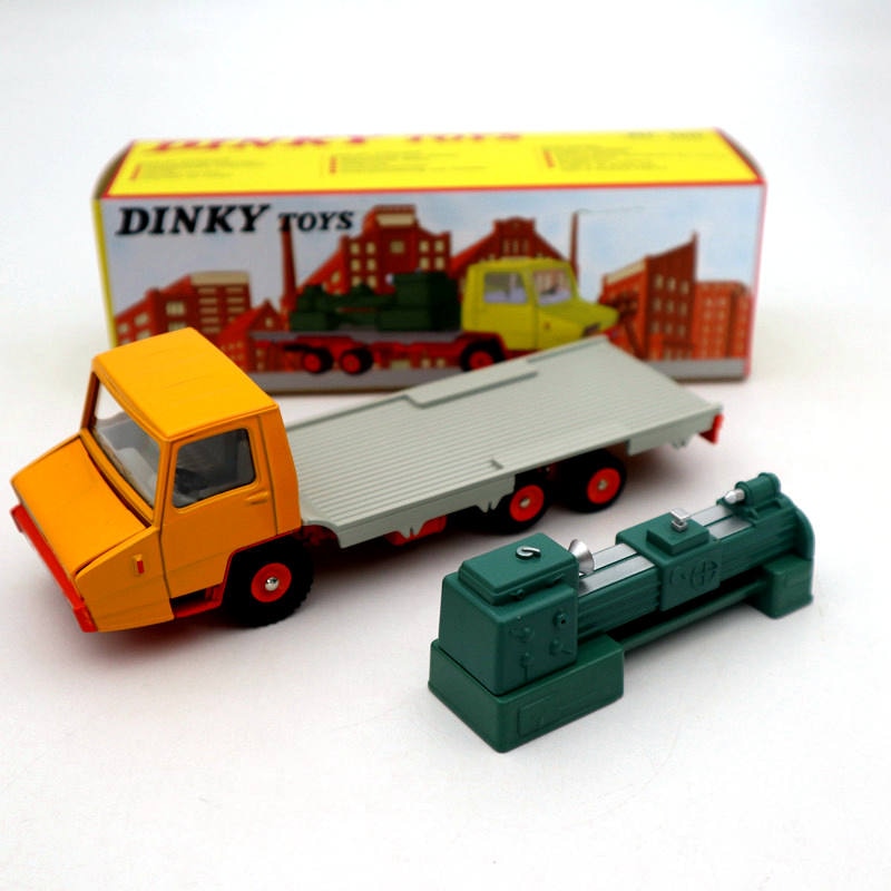 Atlas Dinky toys 569P Berliet Stradair Plateau Surbaisse Porte Machine Outil Prototype Truck Diecast Models Car Gift Collection