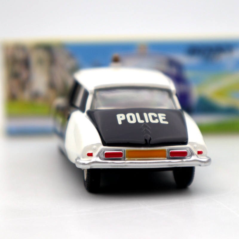 1/43 Atlas Dinky Toys 501 Citroën DS 19 Police Modèles Diecast Collection Auto Voiture Cadeau Miniature Utilisé
