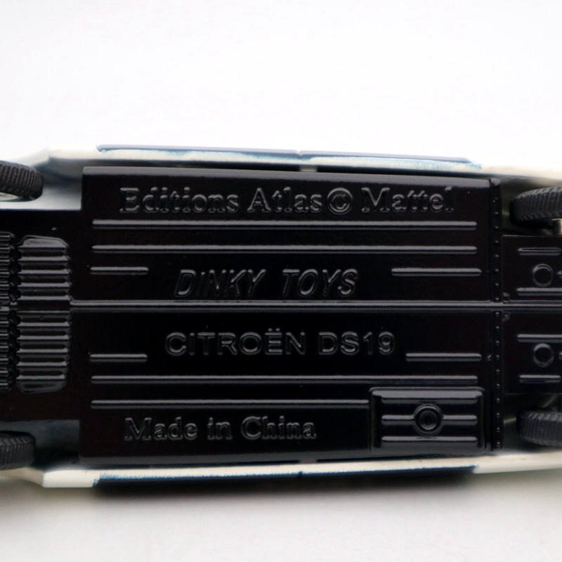 1/43 Atlas Dinky Toys 501 Citroën DS 19 Police Modèles Diecast Collection Auto Voiture Cadeau Miniature Utilisé