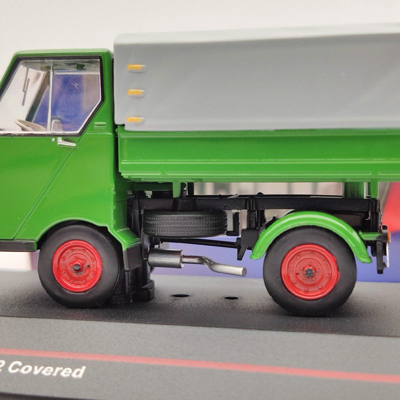 1:43 IST MULTICAR M22 "Avec bâche" 1965 IST289R Vert Modèles moulés sous pression Voiture Collection Auto