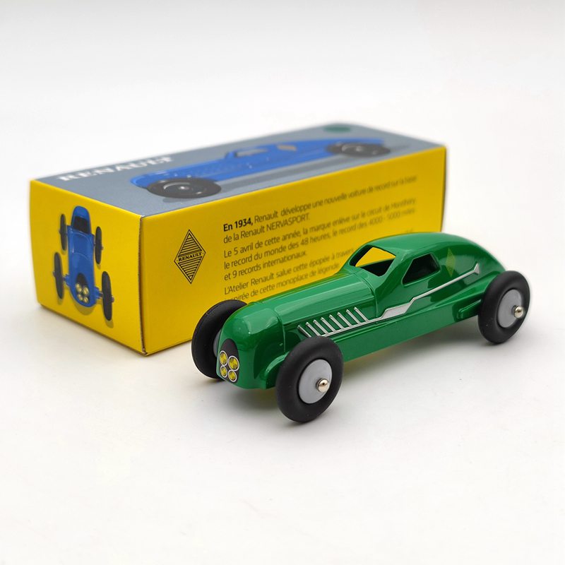 1:43 Norev Renault Nervasport #3 1934 Green Diecast Models Limited Collection Auto Toys Car Gift