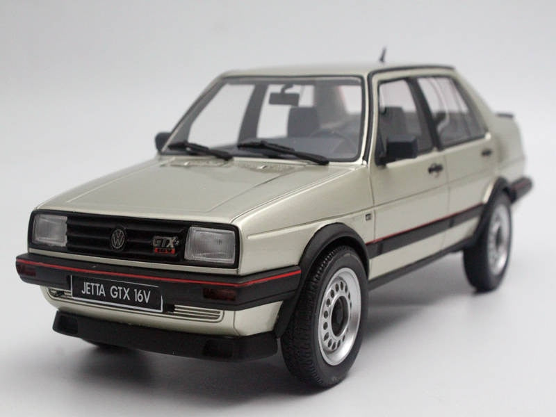 Otto 1:18 Otto Mobile LTD Volkswagen Jetta GTX 16V Modèle Résine Véhicules Modèles Jouets Moulé Sous Pression Rouge/blanc/noir/or clair Collection