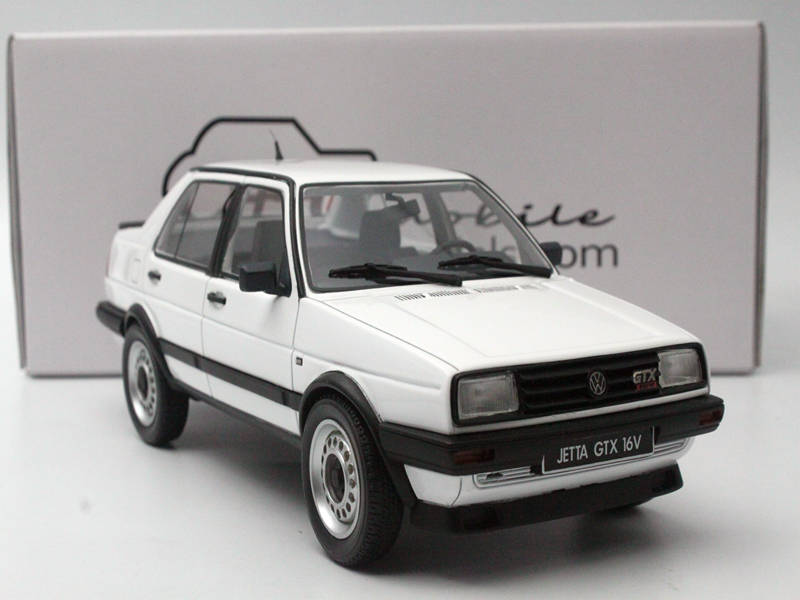 Otto 1:18 Otto Mobile LTD Volkswagen Jetta GTX 16V Modèle Résine Véhicules Modèles Jouets Moulé Sous Pression Rouge/blanc/noir/or clair Collection