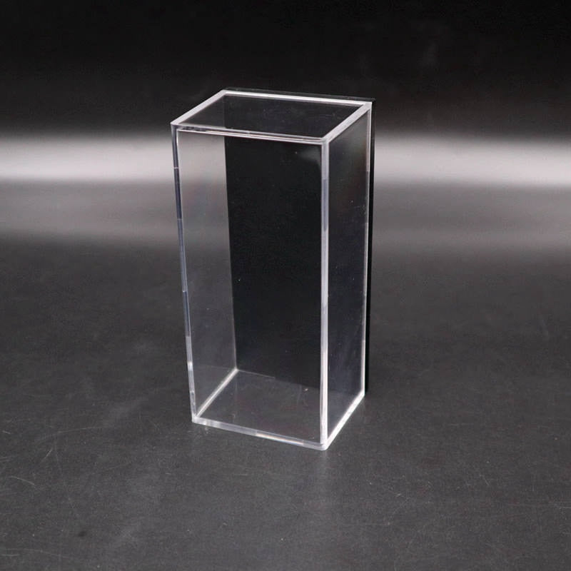 12cm 1/64 Model Car Acrylic Case Display box Transparent Dustproof with Black Base Storage Box