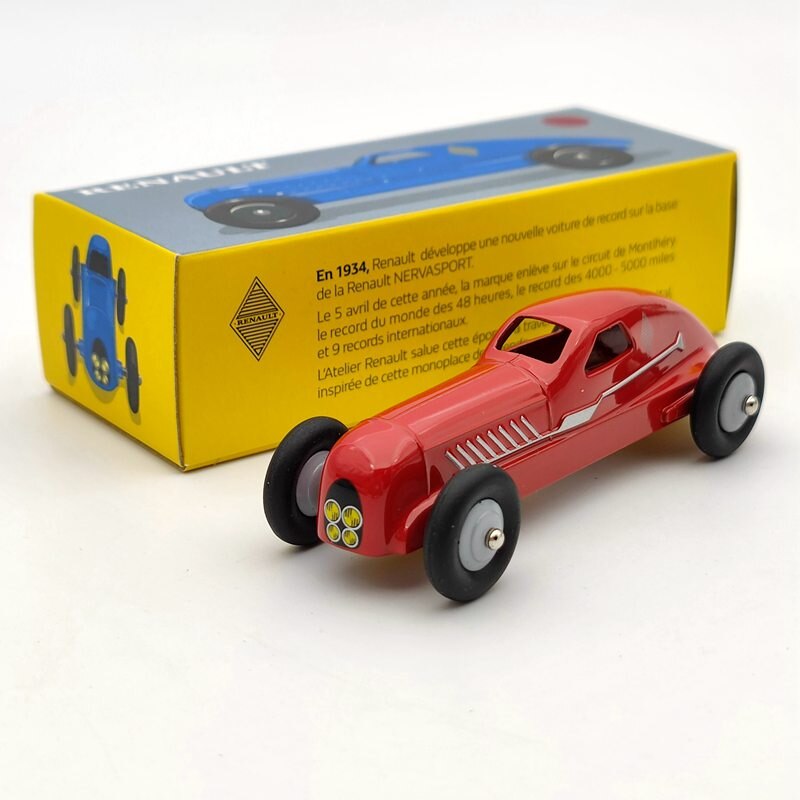 1:43 Norev Renault Nervasport #2 1934 Red Diecast Models Limited Collection Auto Toys Car Gift