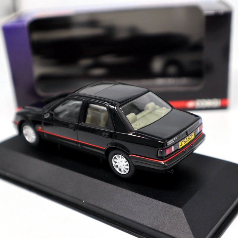 Corgi LLEDO Vanguards 1:43 Ford Sierra Sapphire GLS Black VA09901 Diecast Models Toys Car Include Certificate Classic Collection