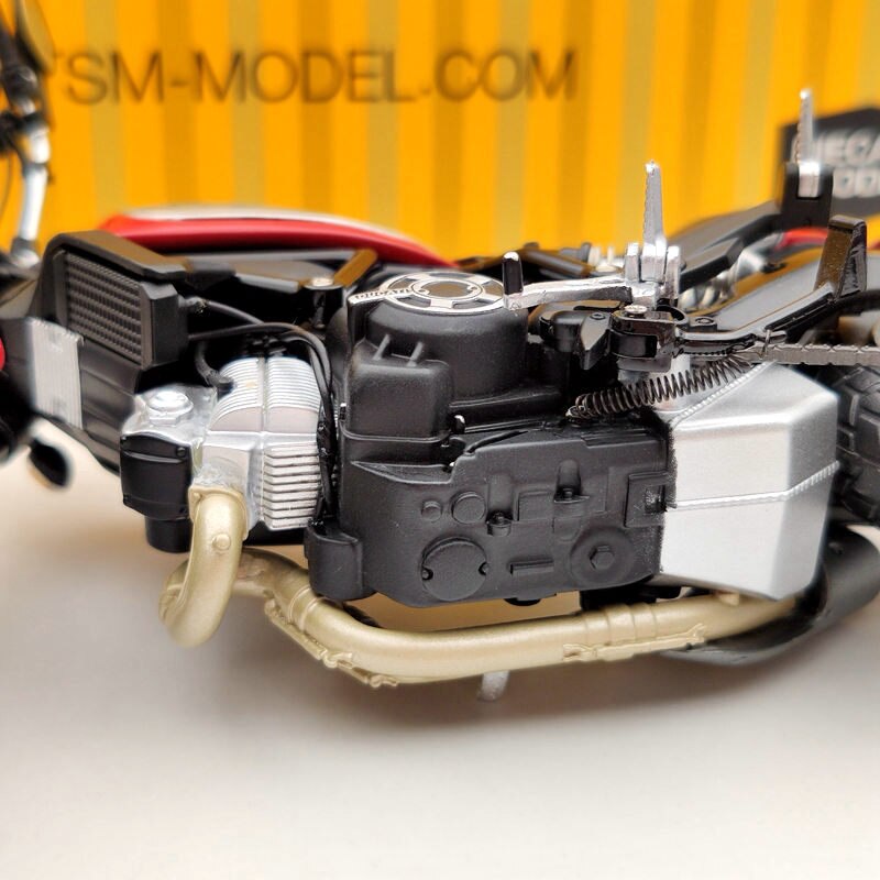 TSM 1:12 Ducati Scrambler Icon 803CC 2015 Rosso TSMMC004 Modèles moulés sous pression de moto rouge