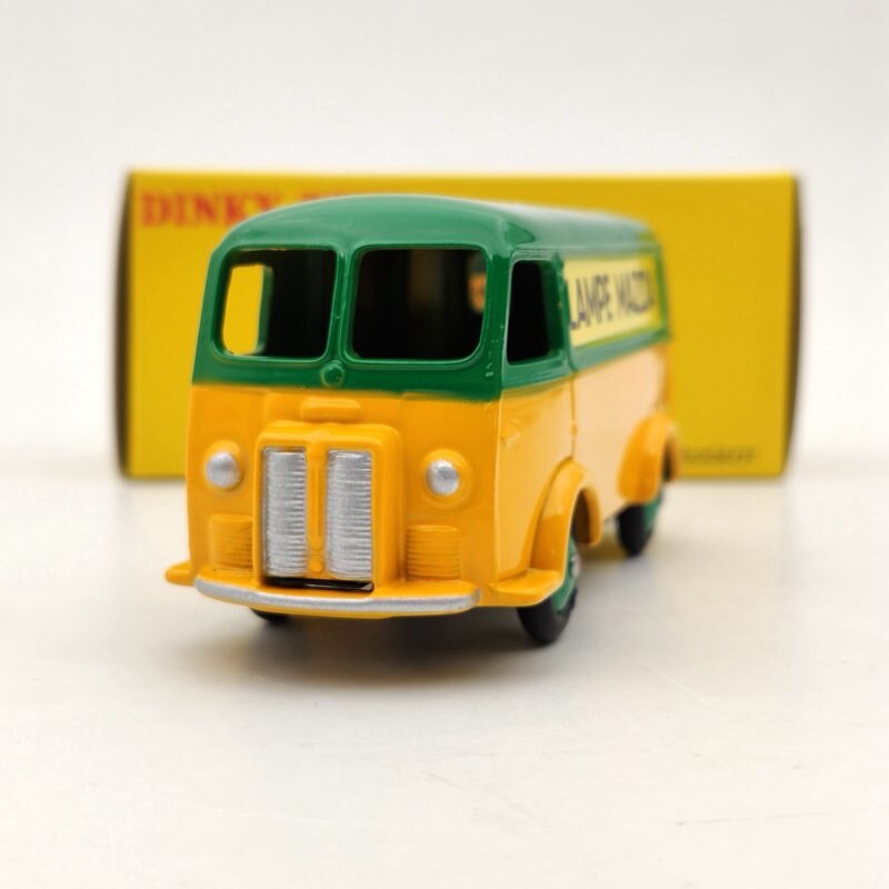 Lot de 5 pièces Atlas 1:43 Dinky Toys 25B Peugeot Fourgon Tole D.3.A LAMPE MAZDA Modèles moulés sous pression Auto Car Cadeaux Collection