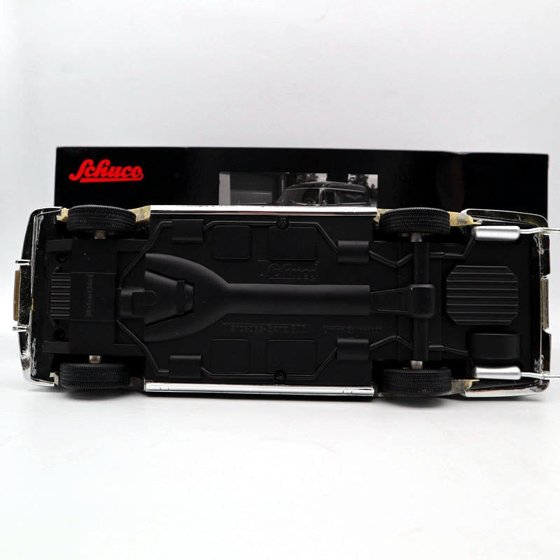 SCHUCO 1:18 Mercedes-Benz 600 CORBILLARD VOITURE FUNÉRAIRE 1965 CARRO FUNEBRE Jouets en résine Modèles de voitures Noir Auto GIfts Collection