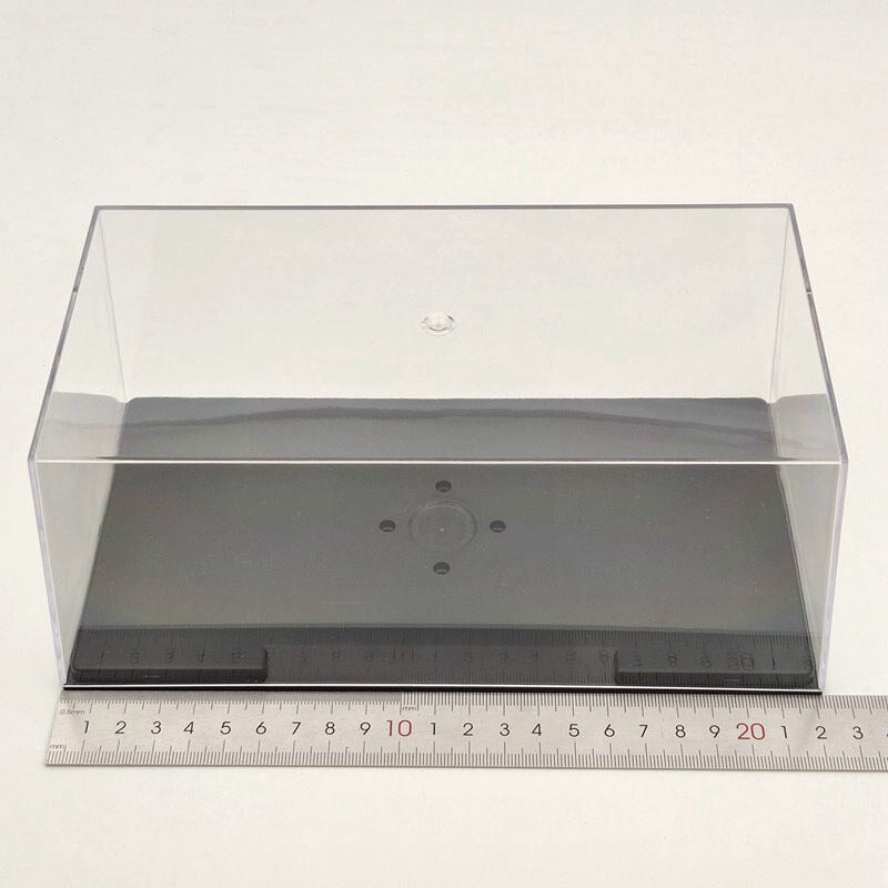 Model Car Acrylic Case Display Box Cover Transparent Dust Proof 1:24 1:32 Whole window 22cm