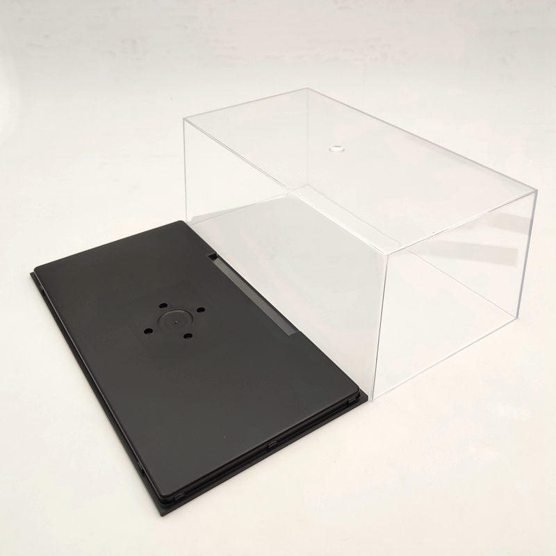 Model Car Acrylic Case Display Box Cover Transparent Dust Proof 1:24 1:32 Whole window 22cm