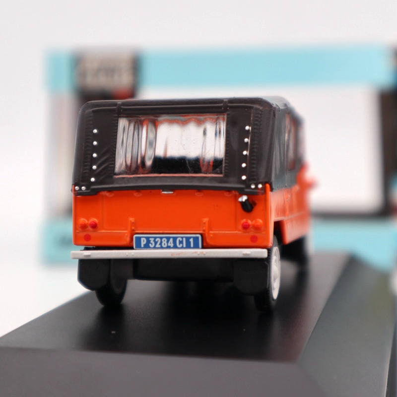 IXO 1:43 Citroën 2CV du Monde Bébé Brousse 1971 Côte d'Ivoire Modèles moulés sous pression Collection de voitures Édition limitée Jouets Cadeau Auto