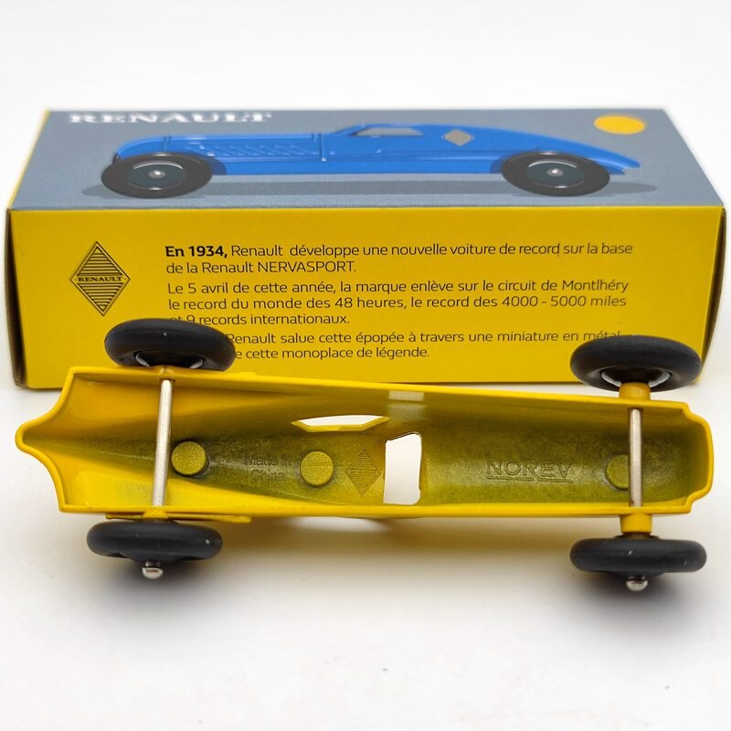 1:43 Norev Renault Nervasport 1934 Modèles miniatures moulés sous pression Jouets Voiture Collection limitée Cadeau automobile