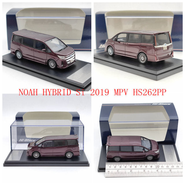 Hi-Story 1/43 Toyota VOXY ZS GR/ESQUIRE/NOAH HYBRID/Corolla GT/RAV4 Adventure Resin Model Limited Edition Collection