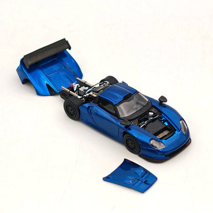 Transcend model TSD 1:64 911 GT1 24h LeMans 1997 Carbon Fiber Opening Hood Diecast Model Car Limited Collection