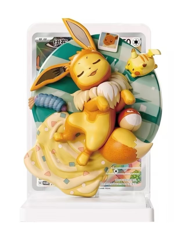 Pokémon Chinese Dream Drawing Vol.3 Eeveelution Figure Set Blind Box Confirmed