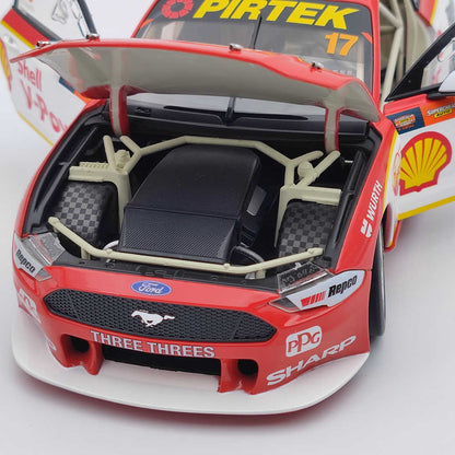 1/18 Authentic Shell V-Power Racing Team #17 Ford GT Mustang 2019 McLaughlin's Diecast Models Car Limited Collection Toys Gift