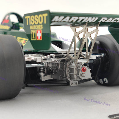 1/18 Tecnomodel Lotus 79 1979 1st Test Paul Ricard Nigel Mansell Mythos Series