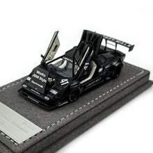 Topart 1:64 LBWK Lamborghini Countach #41 Diecast Alloy Collectible Model Car