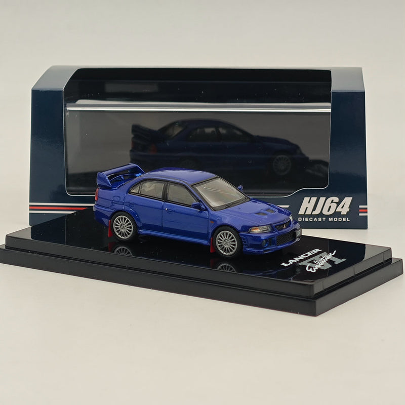 Hobby Japan 1/64 Mitsubishi Lancer GSR Evolution VI (CP9A)1999 HJ642033ABLP Blue