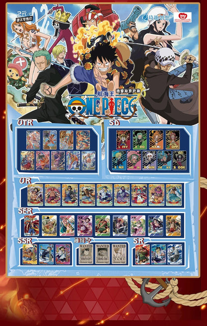 2024 Toei One Piece Trading Card 30 Pack Deluxe Booster Box Anime TCG OP-AB02