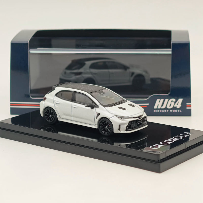 1/64 Hobby Japan Toyota GR COROLLA RZ Platinum White Pearl Mica HJ641067PW