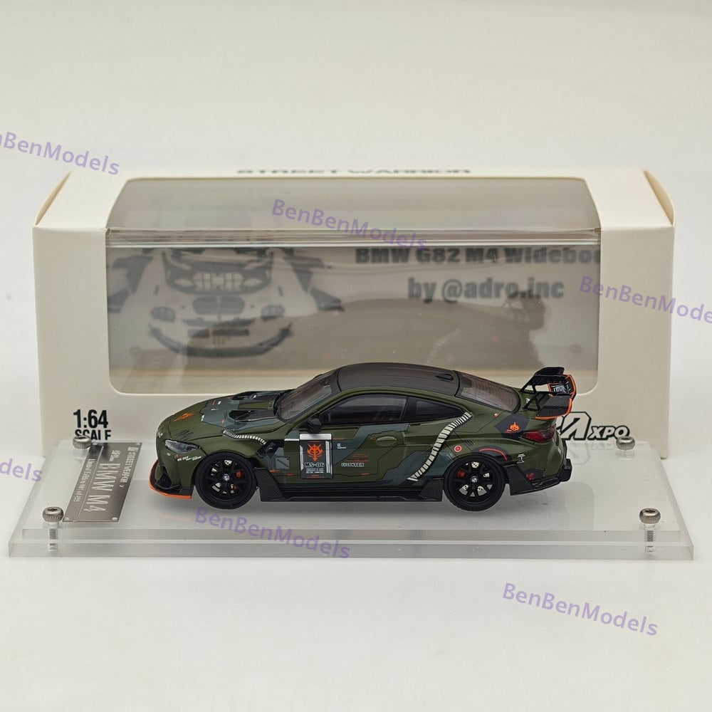STREET WARRIOR SW 1:64 BMW G82 M4 Widebody Sports Model Limited